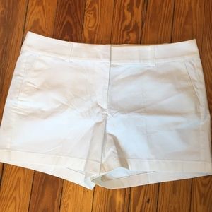 NWT: White Ann Taylor City Shorts